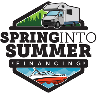 spring into summer rv logo